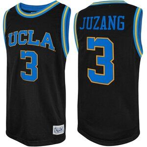 Retrobrand Men's UCLA Bruins Johnny Juzang Throwback Black Jersey Medium NWT